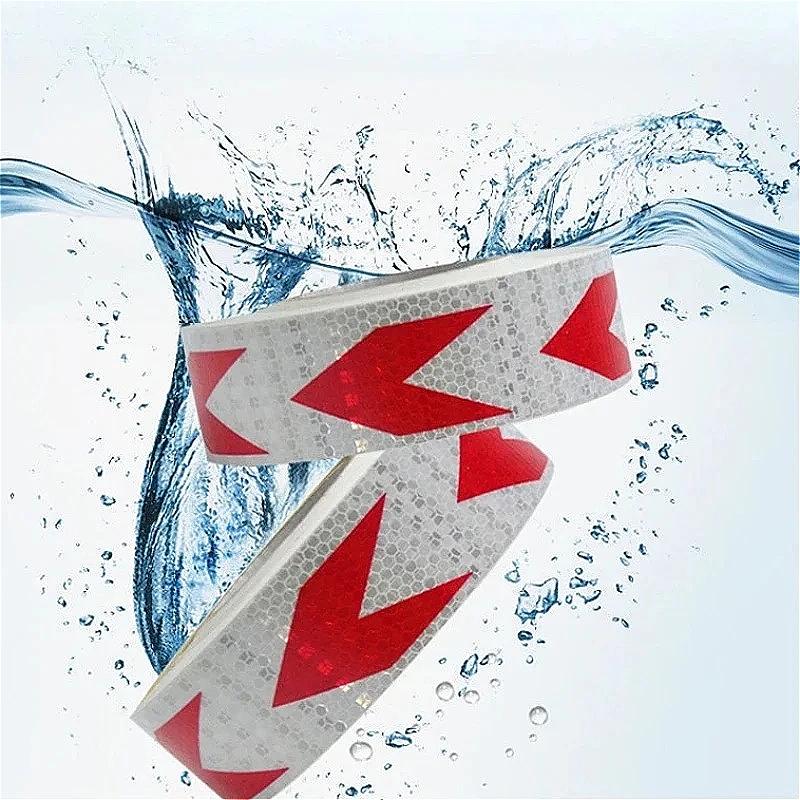 Glow Tape Car Reflective Tape Safety Warning Sticker Traffic Reflector Tape Anti Slip Traction Sticker Non-slip Tape for Stairs