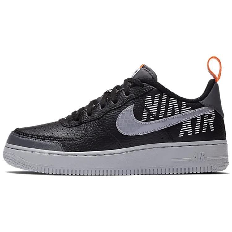 New Nike Air Force 1 Low LV8 Under Construction Black GS BQ5484-001