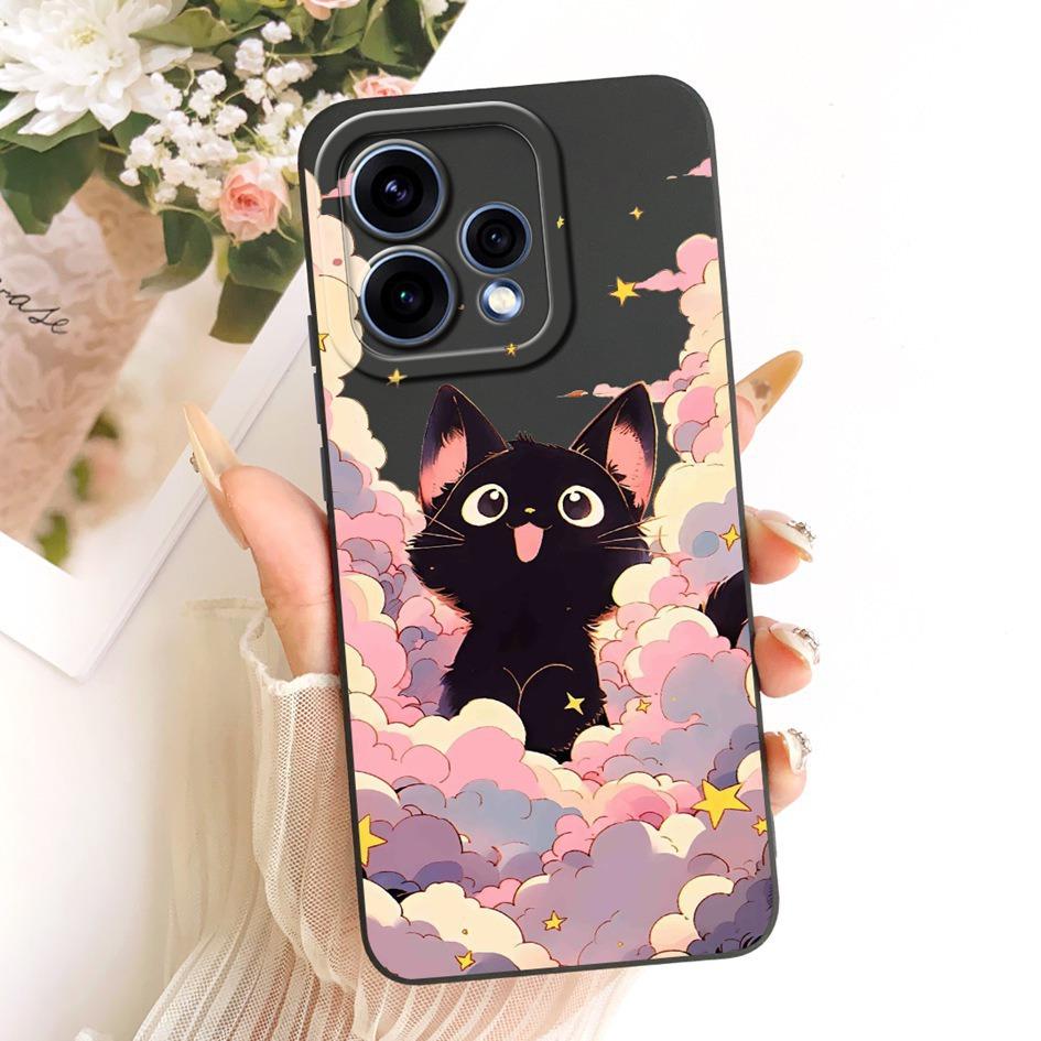 For OPPO Reno 15 5G Case Reno 15 Pro Cover CPH2813 CPH2825 New Stylish Flower Soft Silicone Phone Case For OPPO Reno15 15c Shell