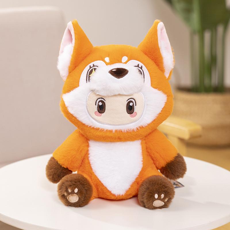 Officially Licensed Yuen Meng Zhi Xing Plush Toys Featuring Cute Sitting Animals