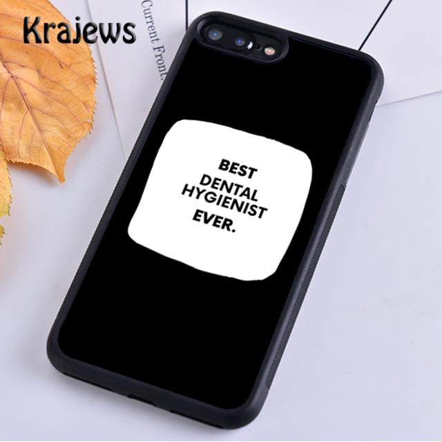 Krajews Dentist Tooth Dental Hygienist Phone Case Cover For iPhone 17 Air 16 15 14 plus 12 13 pro max Fundas