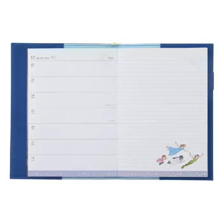 Disney Peter Pan Planner Schedule Book, B6, Embossed 2026 Japan NEW Disney Store