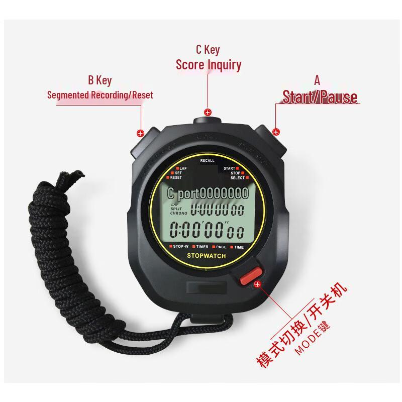 Ruisen Multi-Sport Digital Stopwatch Timer