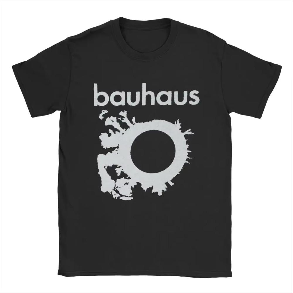 Men's T-Shirts The Round Lights Bauhaus Novelty Cotton Tee Shirt Short Sleeve T Shirts Round Collar Clothing Gift Idea