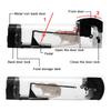 Mousetrap Safe Firm Humane Reusable Plastic Rodents Trap Household Mouse Catcher Smart Self-locking  For Indoor Outdoor Garden