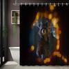 Star-Lord Guardians Of The Galaxy Space Battle Waterproof Shower Curtain For Bathroom Decor