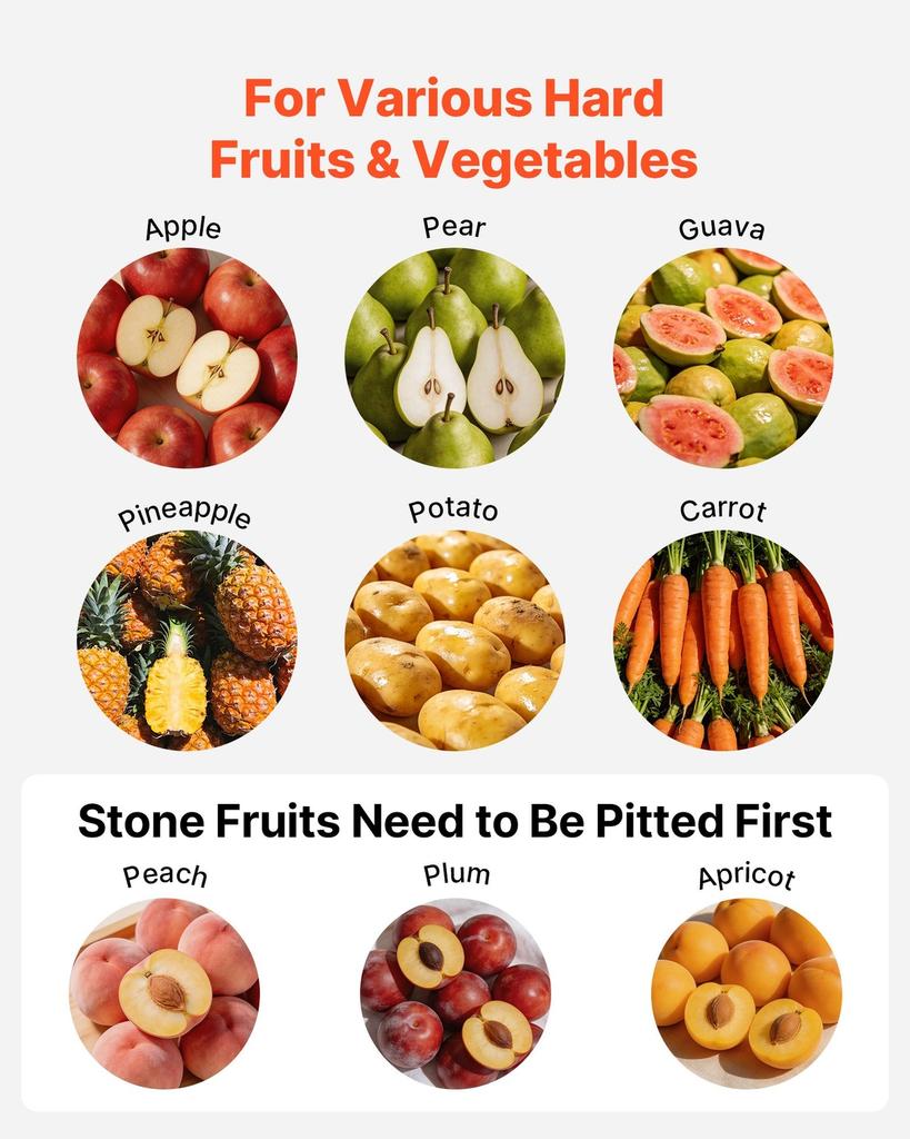 550W Electric Fruit Apple Crusher, SUS304 Desktop Crushing Machine, Grinds Whole Apples Up to 70mm Dia, 60 KG/H Capacity, Cider Press for Apples,