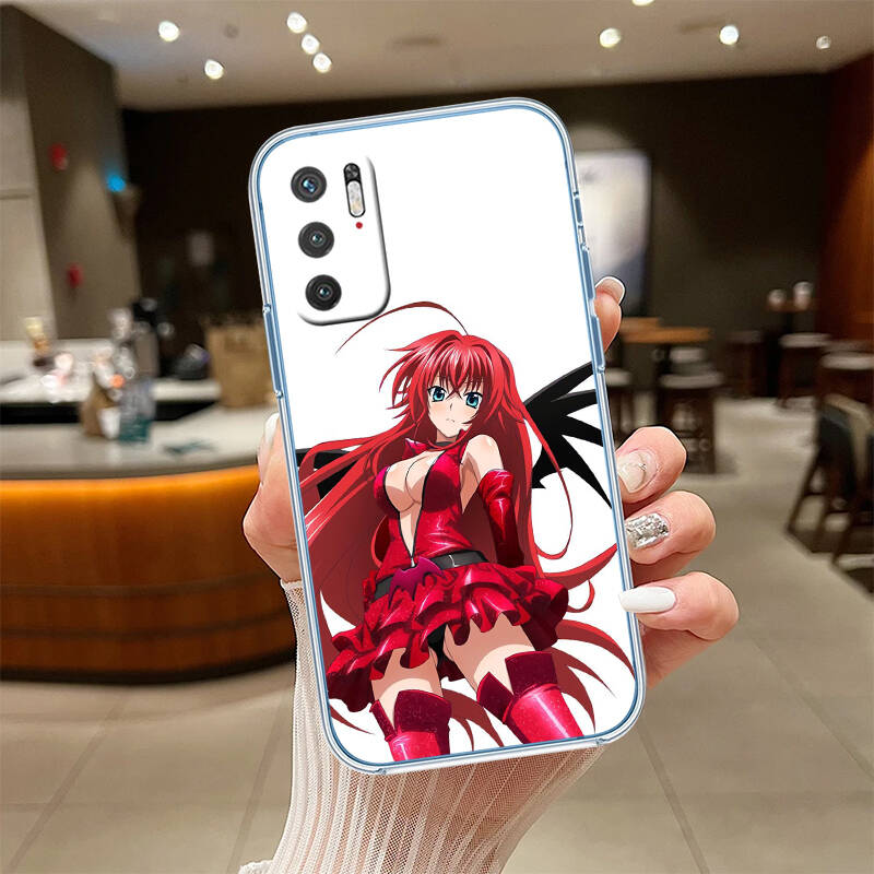 Rias Gremory Case for Motorola E7 E22 E20 E13 E15 E22S E30 E40 G10 G20 G04 G22 G23 G05 G75 G35 G55 G6 G7 G8 G9 Plus Power Play