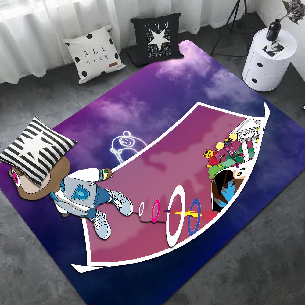 Hot Singer Kanye West Kitchen Mat Nordic Style Bedroom Living Room Doormat Home Balcony Anti-Slip Doormat Area Rug