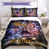 3pcs Custom Name Cartoon Michael Myers Bedding Set Duvet Cover Closure Includes 1 Duvet Cover & 2 Pillowcases for All Seasons Bedroom Decor