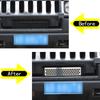 For Hummer H2 2003-2009 Stainless Steel Car Front Bumper Grille Air Intake Cover Mesh Decoration Car Modification Accessories