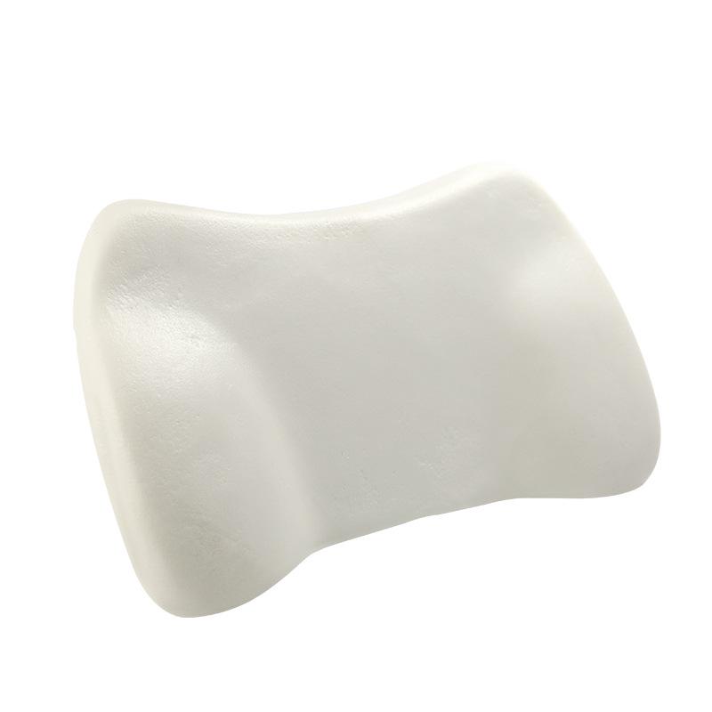 

Double Wing Memory Foam Lumbar Support Pillow for Comfortable Long Drives 42x24x34 cm білий