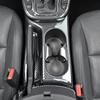 For Kia Soul -2025 Carbon Fiber Handbrake Center Console Water Cup Holder Trim Cover Interior Parts LHD