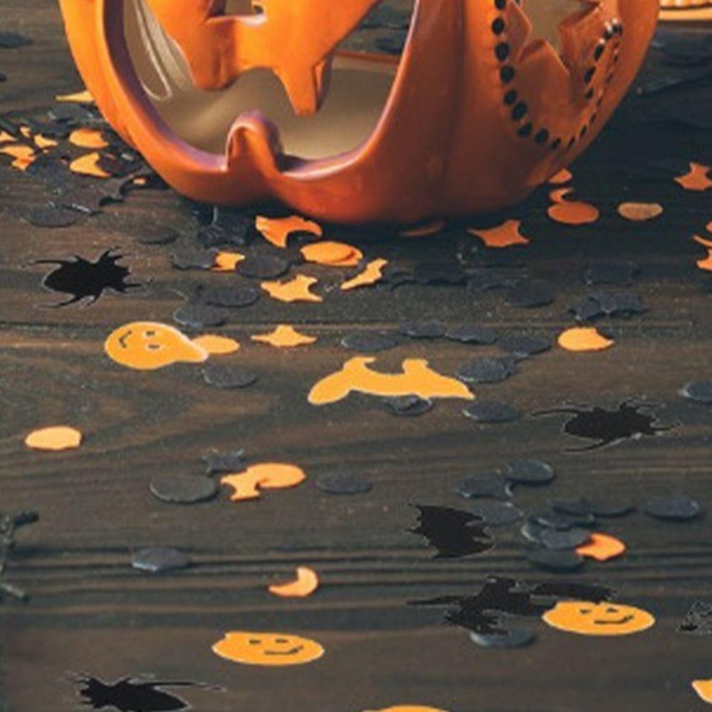 Pumpkin Spider Halloween Confetti Glitter Decorations Halloween Party Decor  Holiday Decor
