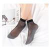 Langsha Women's Summer Silk Ankle Socks - 2026 Nude, Wear-Resistant, Non-Slip, Cotton Bottom, Core-Spun Silk