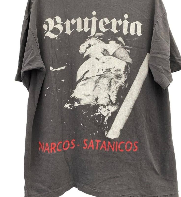 

Brujeria Vintage Style Short Sleeve For Men Woman AHN00275 Unisex T-Shirt XL