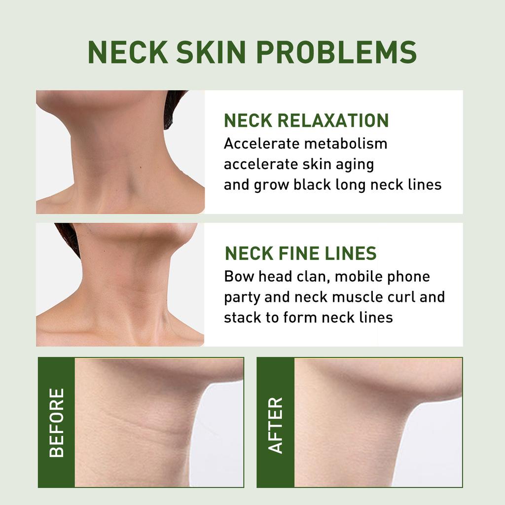 EELHOE Naturalny pantenol szyi ujędrniający krem do usuwania zmarszczek odmładzanie skóry nawilżający Anti-Aging wybielający krem do szyi pielęgnacja skóry