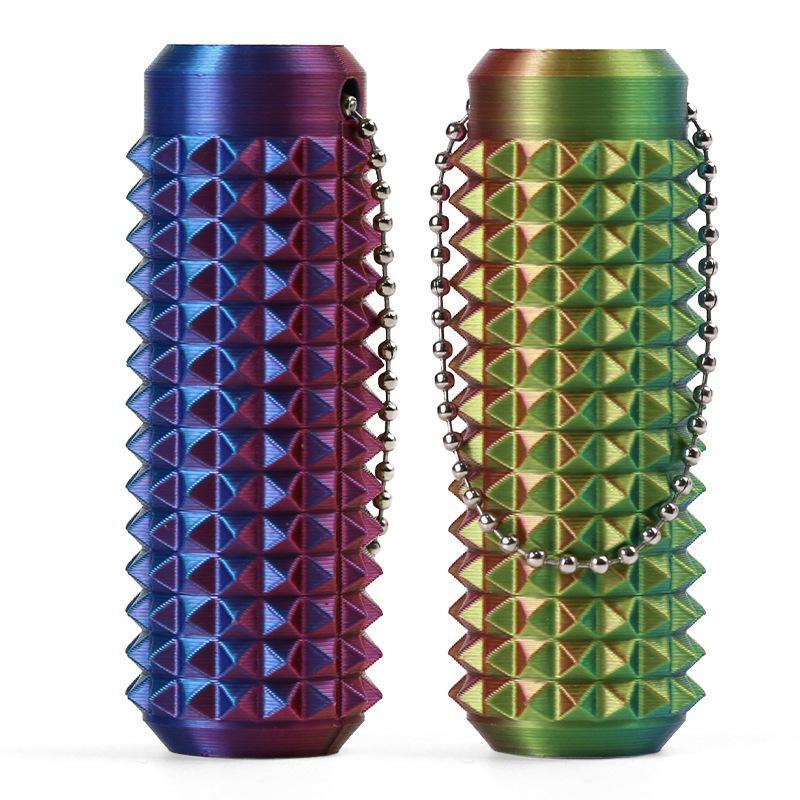 Little Ouchies Anti Anxiety Fidget Mini Grippie Spike Keychain Pendant Stress Relief Durable Gift