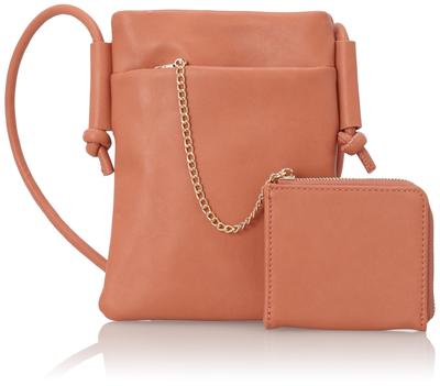 Monica Knot Shoulder Bag with Mini Wallet
