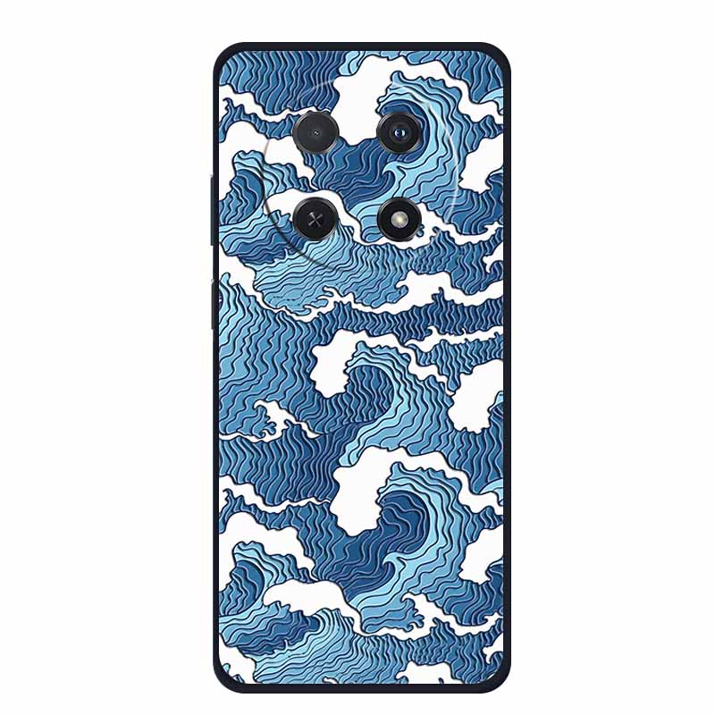 3D Emboss Case For Huawei Nova 14i Phone Case Coque Flowers Silicone Soft Back Cover For Huawei Nova 13i Y91 12i Case Funda Para