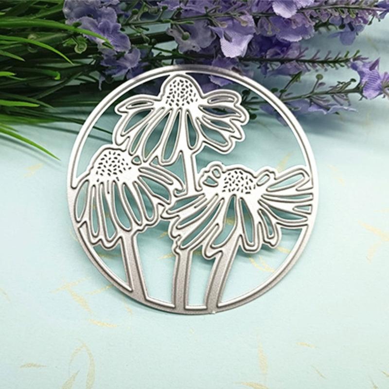 Metal Die Cuts Lotus Flower Cutting Dies Stencils DIY Cutting Template for Scrapbooking Album Paper Card Embossing Craft