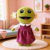 New Year’s Gift: Nanalan Mona Plush Green Alien Doll for Little Girls