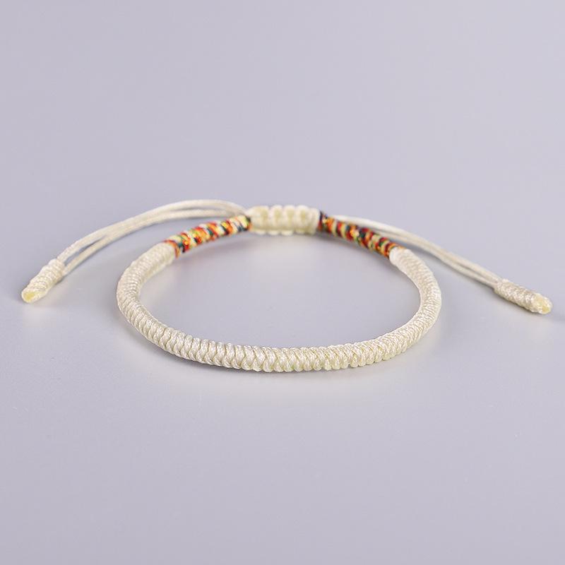 Red Vajra Knot Handmade Ethnic Zodiac Bracelet