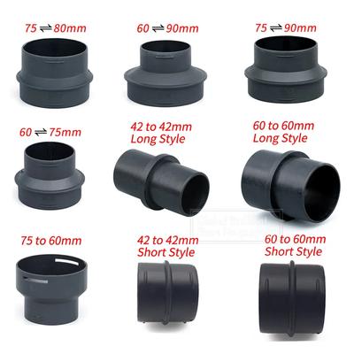 42/60/75/90mm Auto Heizung Führung Minderer Schlauch Rohr Stecker Heizung Führung Rohr Joiner Stecker für Eberspacher oder Webasto