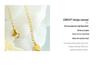 French-Inspired Zodiac Pendant with White Mother-of-Pearl Inlay On 18K Gold-Plated Chain