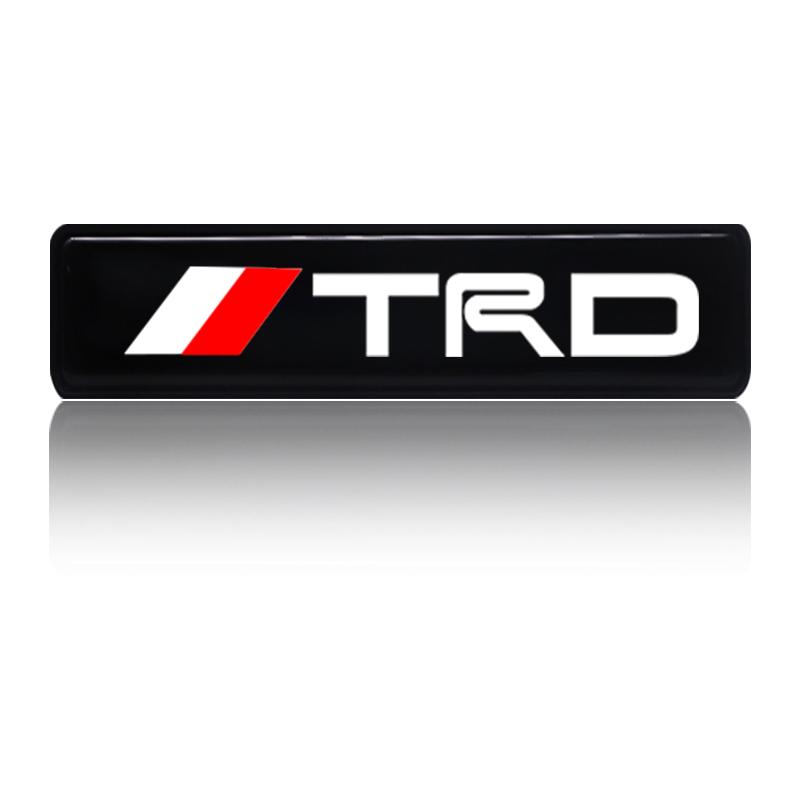 1pcs LED Car Door Welcome Light Car Logo Projector Car Badge for Toyota TRD Camry Highlander Land Cruiser Prado Avalon Reiz Rav4