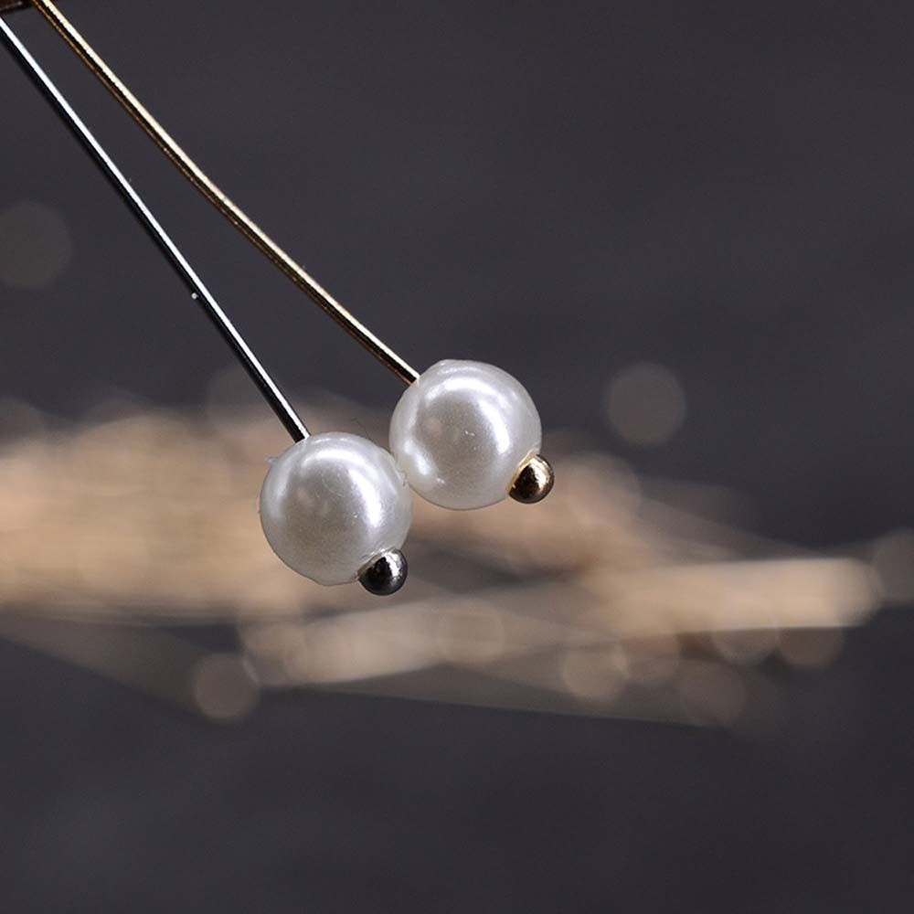 Color 100Pcs/Lot Accessories DIY 20 25 30mm Beads Head Pins Jewelry Findings Earring Making T-pins