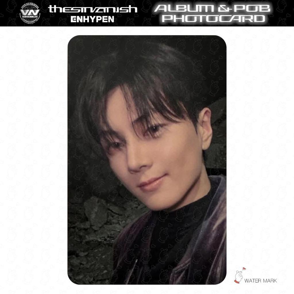 VORBESTELLUNG ENHYPEN THE SIN VANISH ALBUM Fotokarte Japan POB Glücksziehung OFFIZIELL FORBIDDEN AFTERLIGHT STORM FUGITIVES