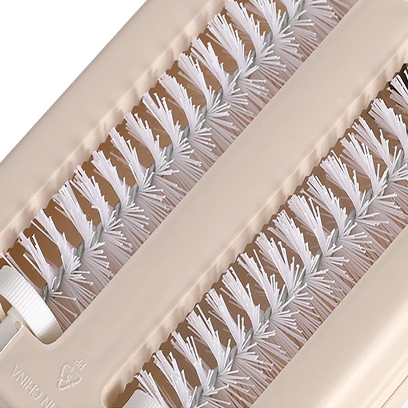 Carpet Crumbs Table Brush Manual Crumb Cleaner Handheld Double Roller Sweepers For Home Bedroom Office Carpet Debris Brush Sofa