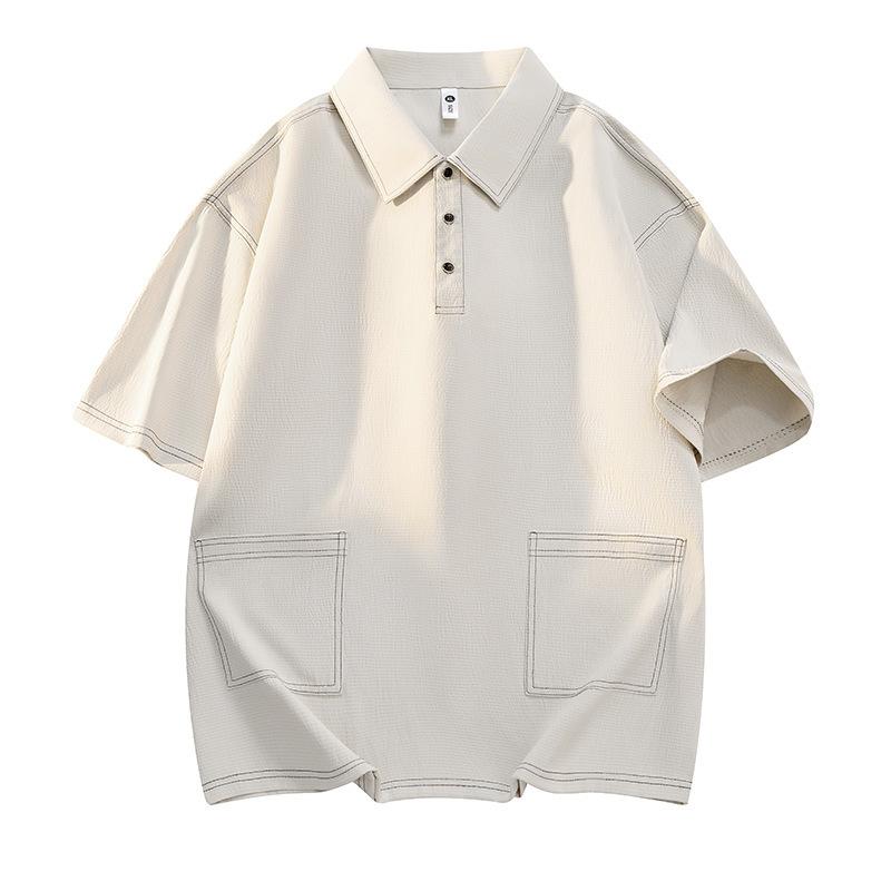 Camisa Polo Hombre Solapa Verano Manga Corta Camiseta Casual Hombre Camisa Polo Business Casual Hombre