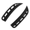 Pair Front Bumper Side Air Vent Spoiler Wind Knife Gloss Black Replacement for Mercedes Benz GLE Class 2019+