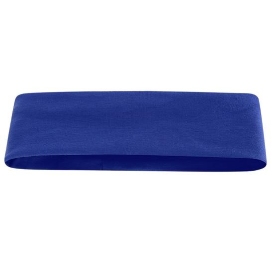 

Sports Headband Quick-Drying Sweat Absorbing Hairband Pure Color High Elasticity Yoga Pilates Running Non-Slip Headband синий
