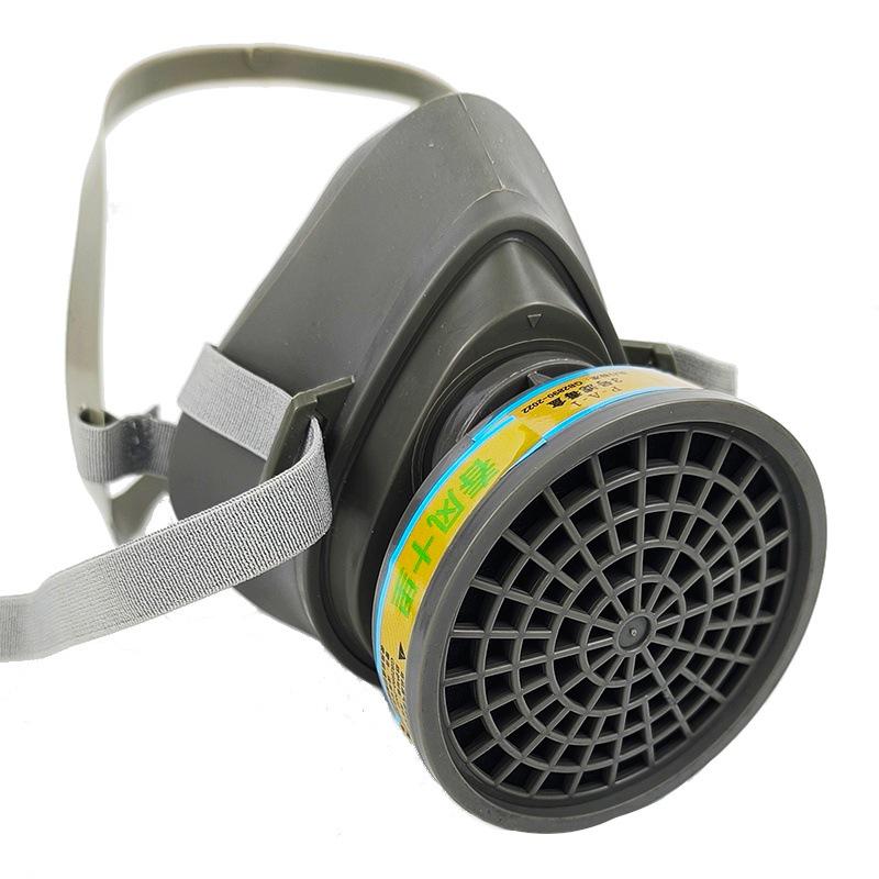 3300 Gas Mask for Organic Gases with Activated Carbon - Half Face Protection for Mining, Welding, and Spraying