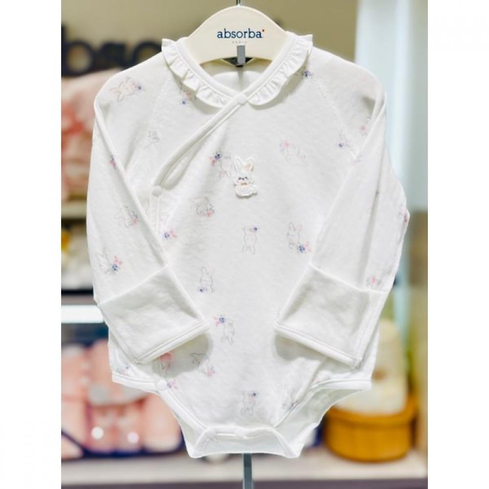 Absorba Cotton Modal Baby Suit  A2d10108 Ivory/60(2M)