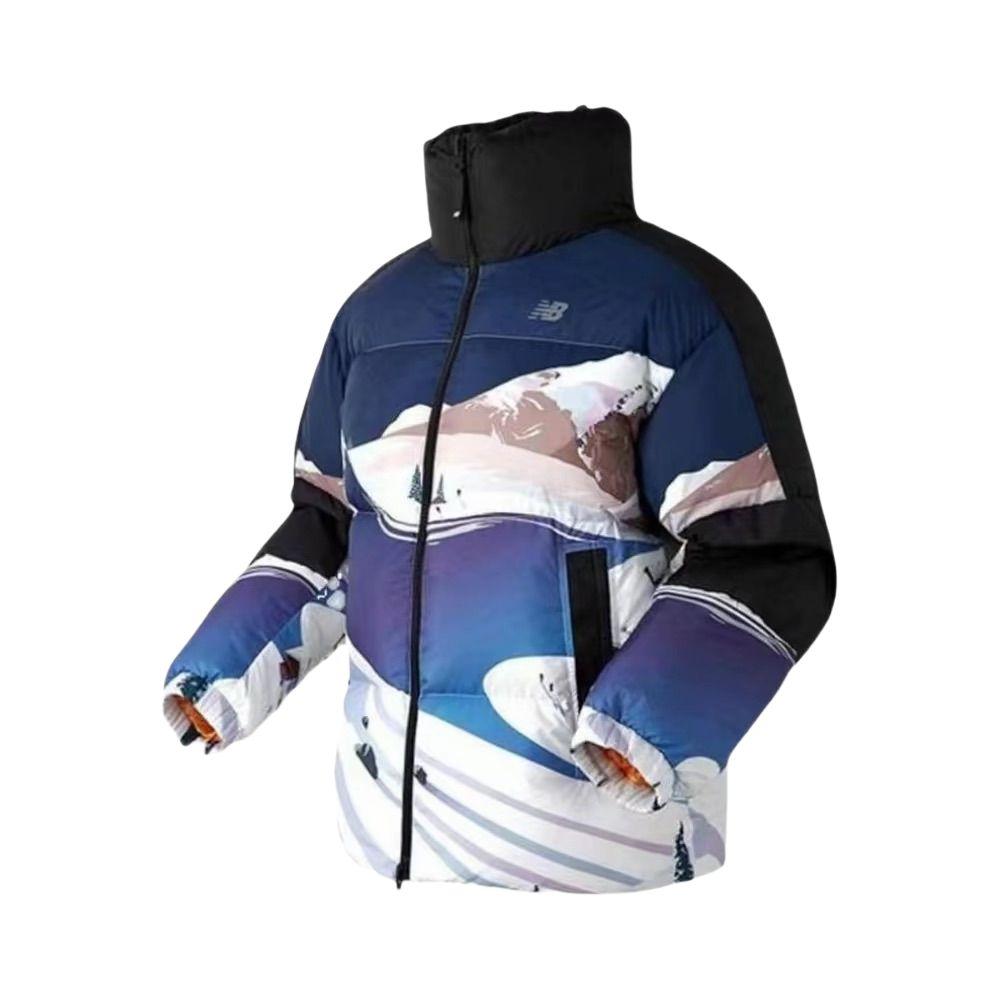 New Balance Down Jackets Unisex Snow Mountains Stand Collar Moderate NBNP843283-MX S