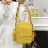 Nylon Multi Pocket Crossbody Bag For Travel And Daily Use