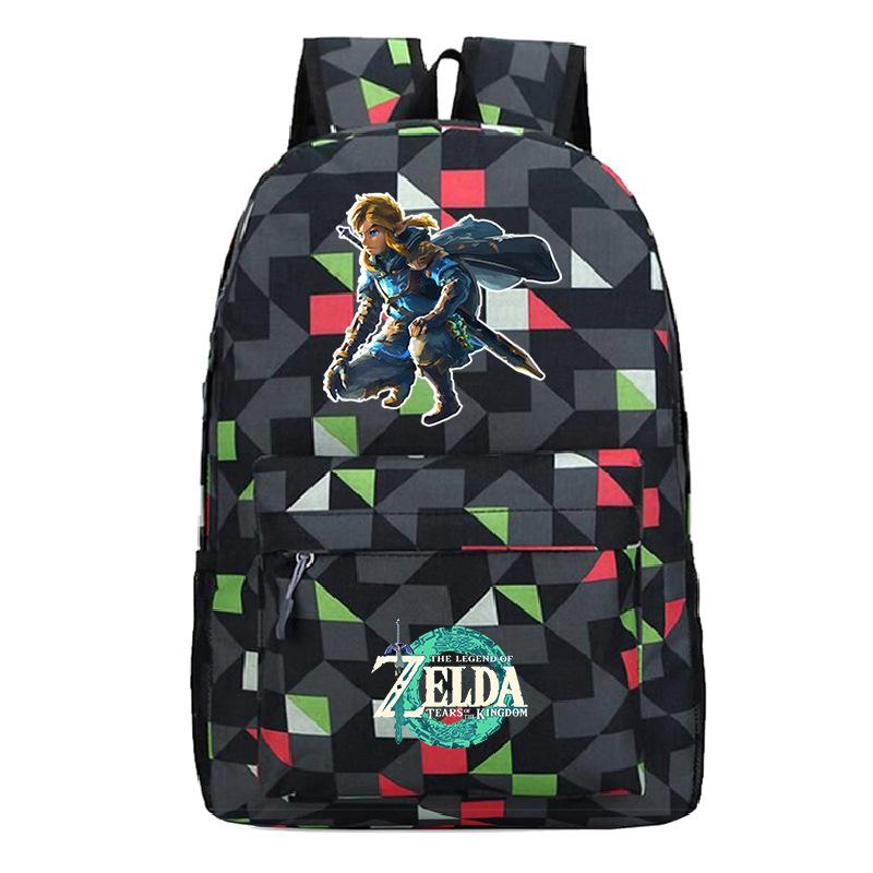 Printed Schoolbag, High-Capacity Backpack For Primary And Secondary School Students