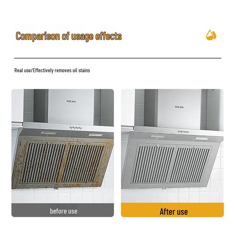 Kitchen Range Hood Degreaser & Oil Stain Remover