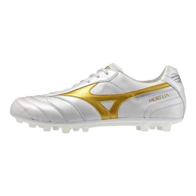 Morelia 2 Deportivo Cómodo AG (Tacos cortos de goma) Zapatillas de Fútbol Hombre zapatillas de fútbol Blancas P1GA260550