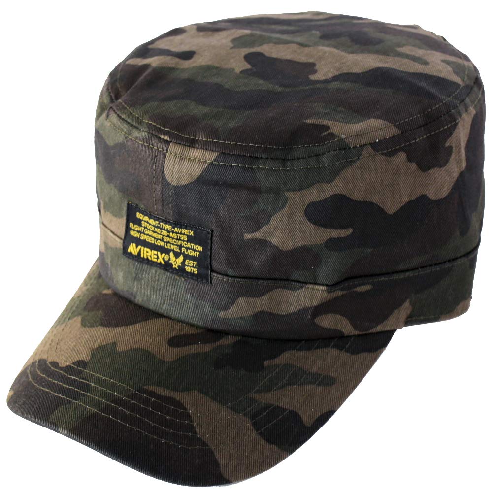 

Military Tag Work Cap Hat Baseball Cap Low Cap Golf Cap Camouflage 006 [Avirex] Men s