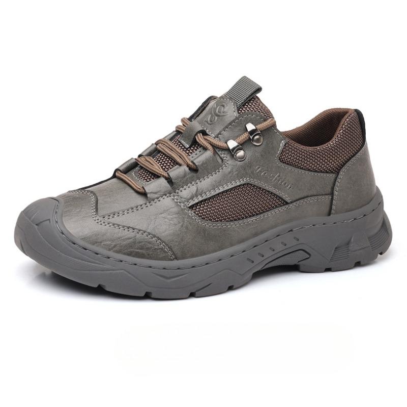 Fashion New Platform Leather Non-slip Outdoor Sneakers for Men Fashion Soft-soled Light Men's Shoes Designer Casual Sport Zapatos Hombre