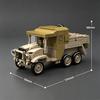 BOFORS 40 MM L/60 MORRIS CDSW 6X4: World War II Swedish Army Bofors 40mm Anti-Aircraft Airplane Gun Building Block Set Toy Car for Boys  Girls