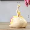 Nordic Plump Beauty Female Figurines Sculpture Ornaments Home Living Room Desk Fat Girl Statue Resin Decoration Accessories