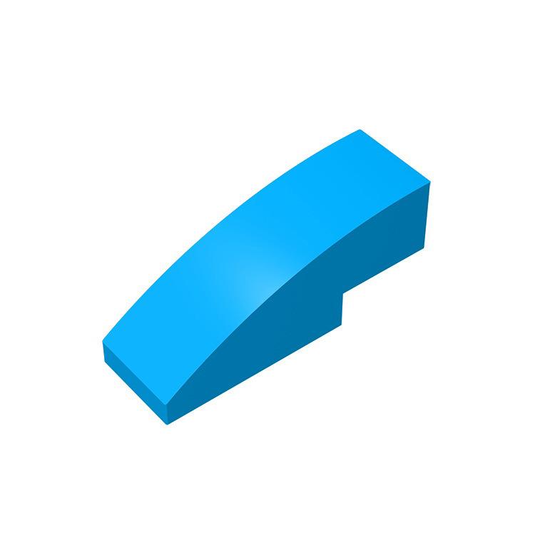 50pcs Assembles 50950 3x1 Curved Oblique Brick Building Blocks Bricks Bulk Model City Classic Toy Boys Girls Kids Gift