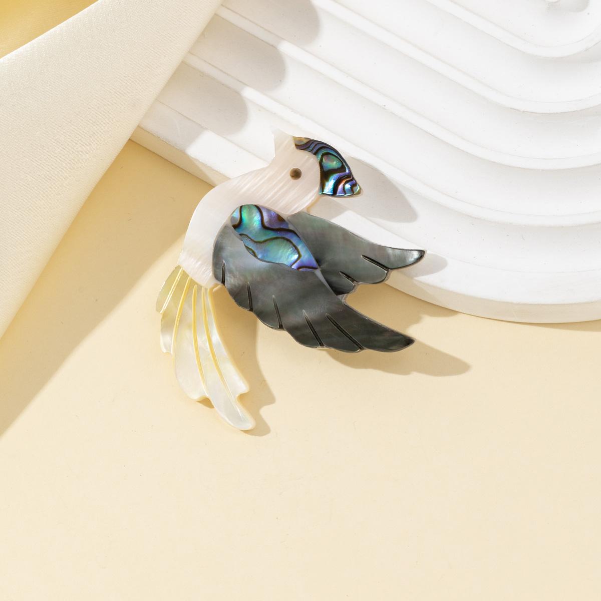 

1 шт., Броши из натуральной ракушки, Морской стиль, Ручная работа, Ассорти, Брошь-булавка с животным для женщин, мужчин, Ювелирный подарок, Подвешивание и украшение всех видов одежды 1Pc/43x48mm