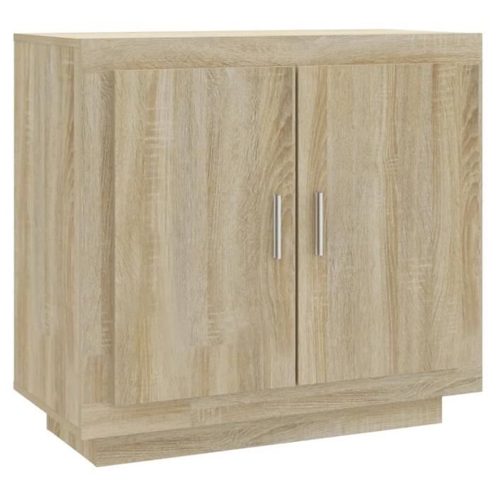 VidaXL Buffet Sonoma Oak 80x40x75 Cm Engineered Wood 811820